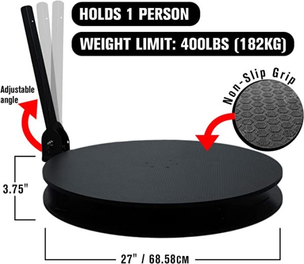 360 Photo Booth Deluxe Package 27″ (Automatic Spin)