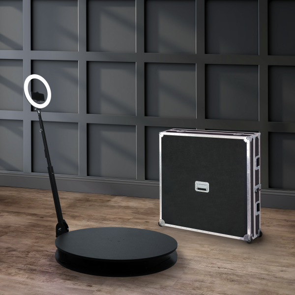 360 Photo Booth Deluxe Package 31″ (Manual Spin)