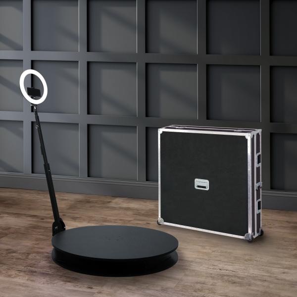 360 Photo Booth Deluxe Package 35″ (Manual Spin)