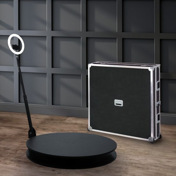 360 Photo Booth Deluxe Package 45″ (Manual Spin)
