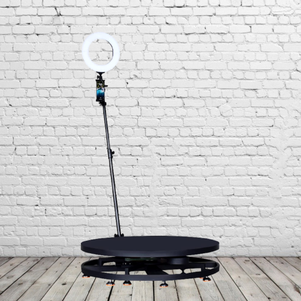 360 Photo Booth Deluxe Package 40″ (Automatic Spin)