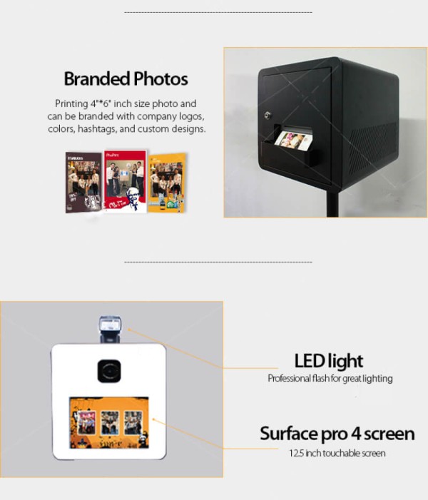 RetroSnap Portable Vintage Photo Booth