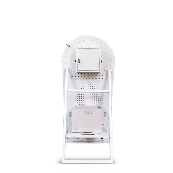 32″ Rounded Mirror Photo Booth